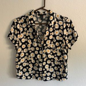 floral button down